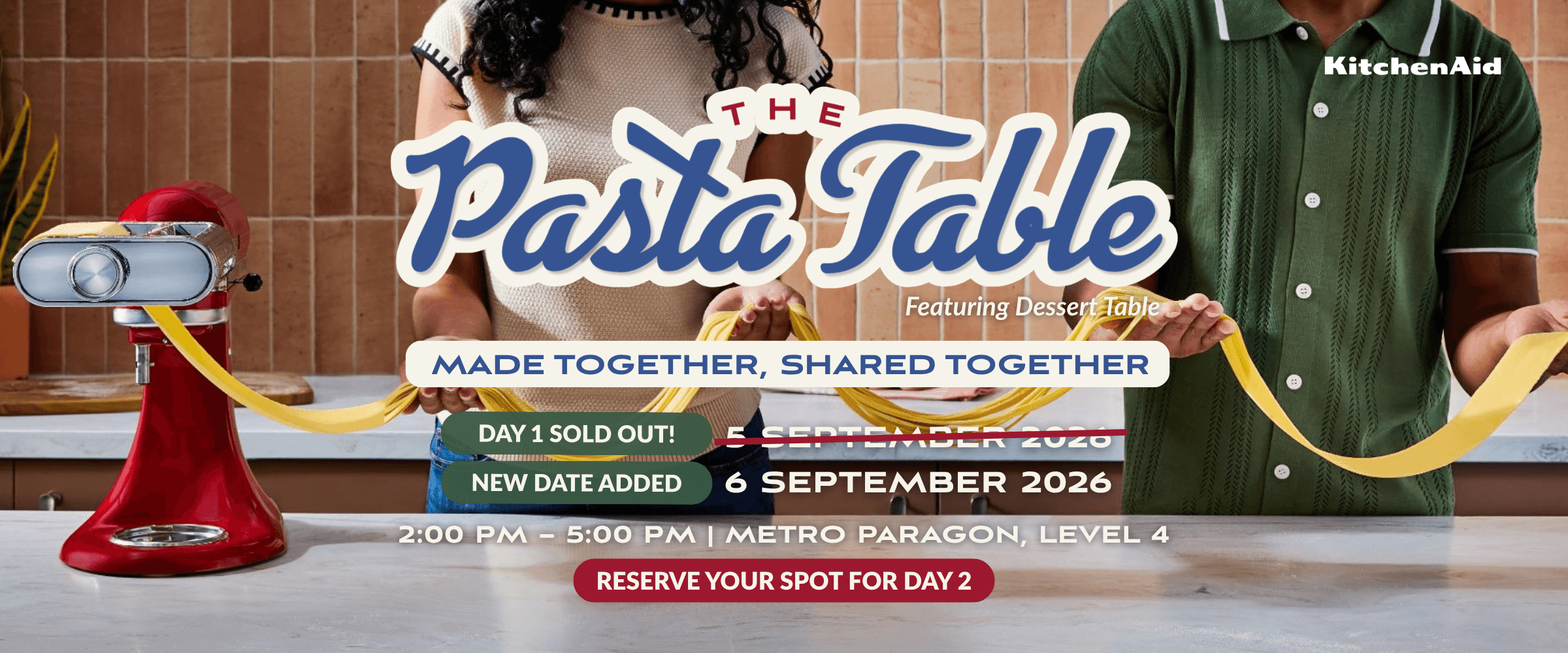 Pasta Table Section 1