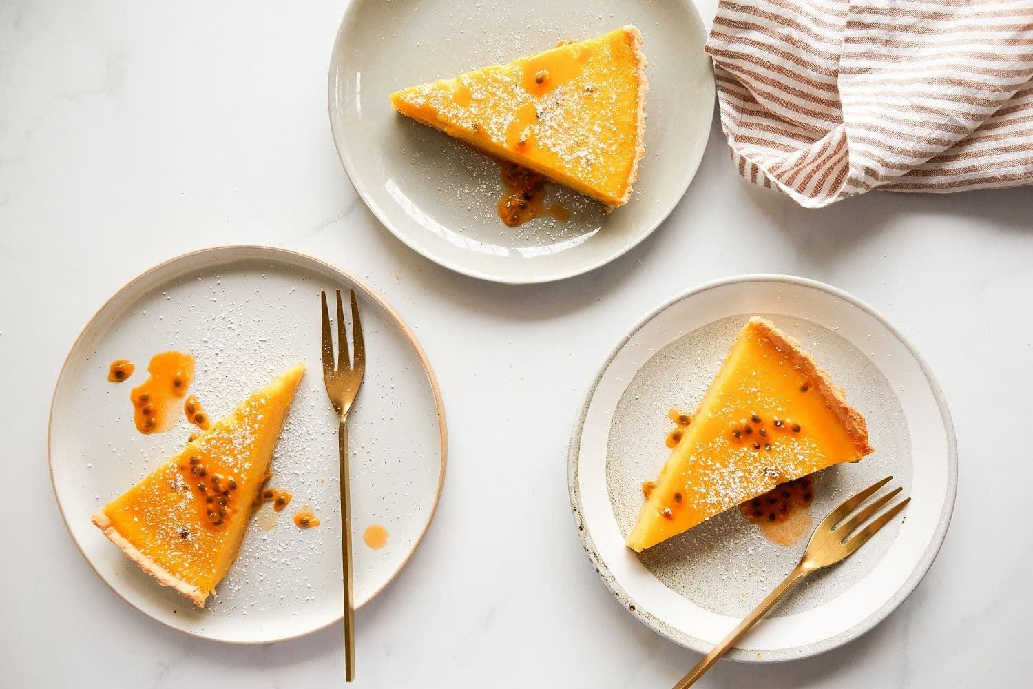 Passionfruit Tart - Image